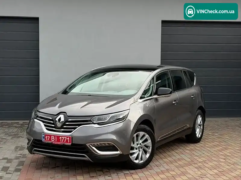 Renault Espace 2017, фото з оголошення 2 з 20, VIN VF1RFC00557835161