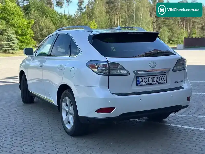 Lexus RX 2012, фото з оголошення 2 з 12, VIN 2T2ZK1BA8CC081560