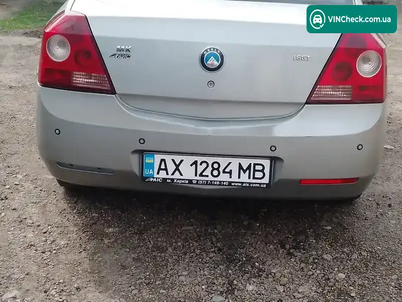 Geely MK 2010, фото з оголошення 1 з 12, VIN Y7WJL7152B0008354
