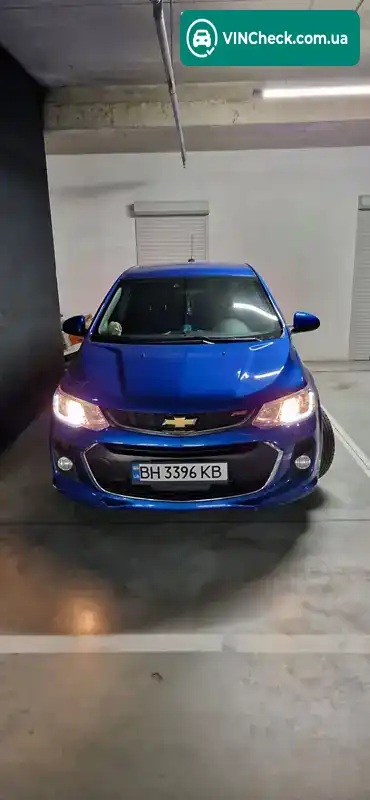 Chevrolet Sonic 2017, фото з оголошення 1 з 7, VIN 1G1JD5SH7H4118987