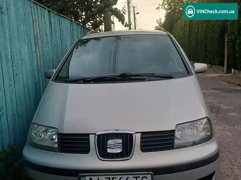 SEAT Alhambra 2001, фото з оголошення 1 з 12, VIN VSSZZZ7MZ1V510847