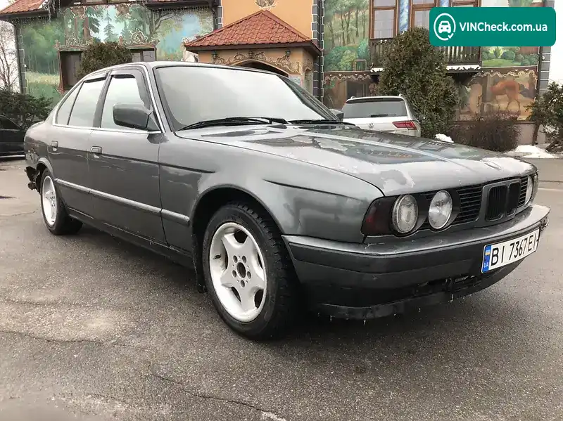 BMW 5 Series 1989, фото з оголошення 1 з 17, VIN WBAHB11060BB44965