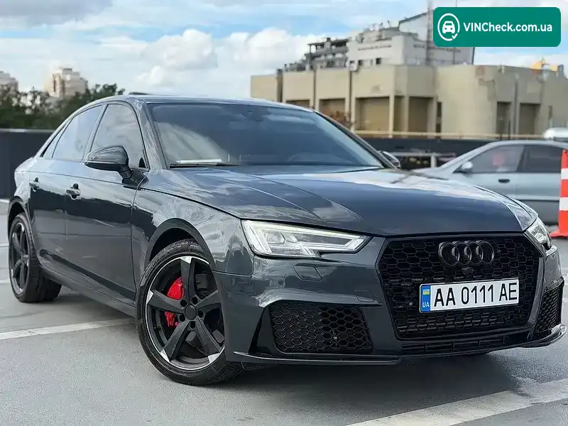 Audi A4 2017, фото з оголошення 2 з 20, VIN WAUANAF43HN066835