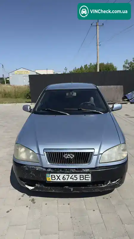 Chery Amulet 2007, фото з оголошення 1 з 14, VIN Y6DDA11B87D181068