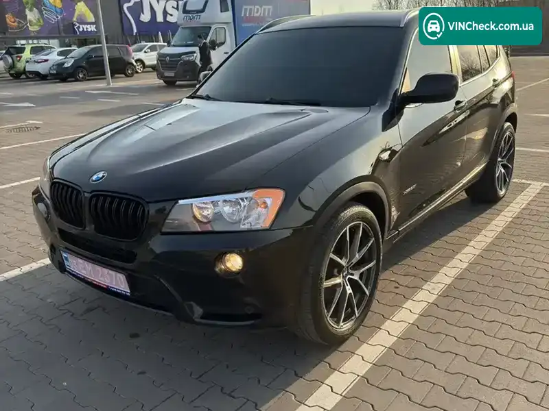BMW X3 2012, фото з оголошення 2 з 19, VIN 5UXWX9C59D0A21230