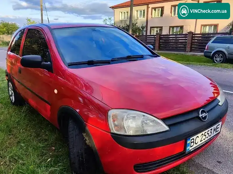 Opel Corsa 2001, фото з оголошення 2 з 20, VIN W0L0XCF0814229881