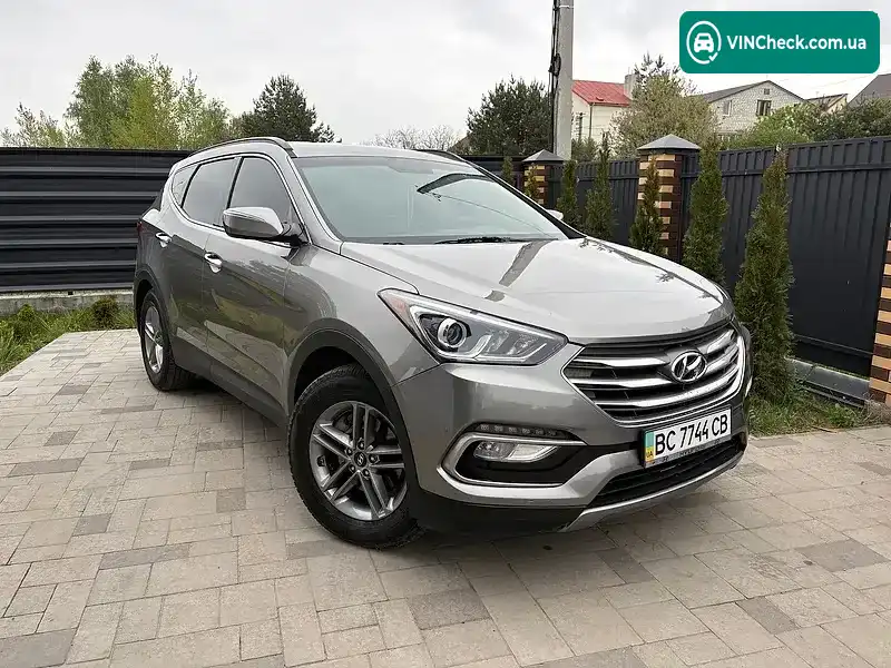Hyundai Santa FE 2017, фото з оголошення 1 з 16, VIN 5NMZU3LB6HH038533