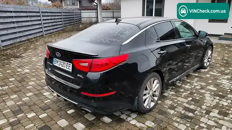 Kia Optima 2014, фото з оголошення 2 з 19, VIN 5XXGR4A64FG395760