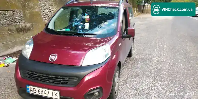 Fiat Qubo 2017, фото з оголошення 1 з 8, VIN ZFA22500006K15935