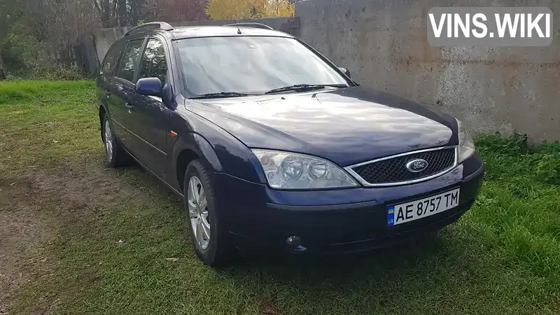 Ford Mondeo 2001, фото з оголошення 1 з 16, VIN WF0WXXGBBW1J58124
