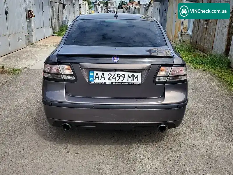 Saab 9-3 2006, фото з оголошення 2 з 11, VIN YS3FH41U761104413