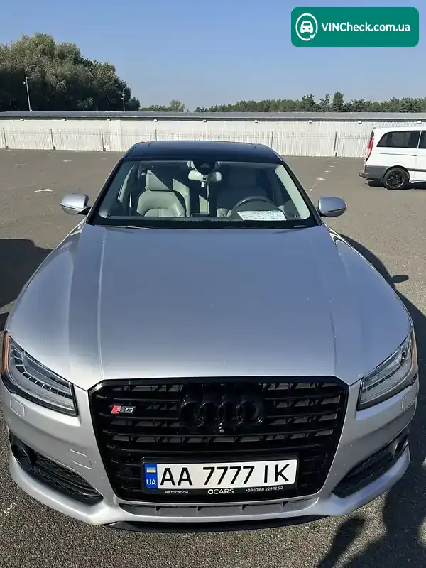 Audi A8 2017, фото з оголошення 2 з 5, VIN WAU44AFD5HN018253
