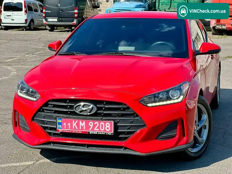 Hyundai Veloster 2019, фото з оголошення 1 з 20, VIN KMHTG6AF5KU019438