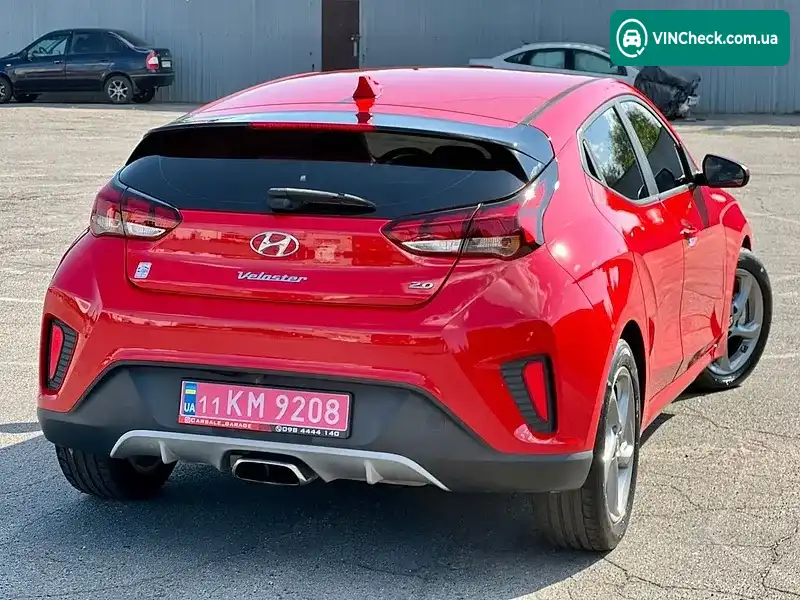 Hyundai Veloster 2019, фото з оголошення 2 з 20, VIN KMHTG6AF5KU019438