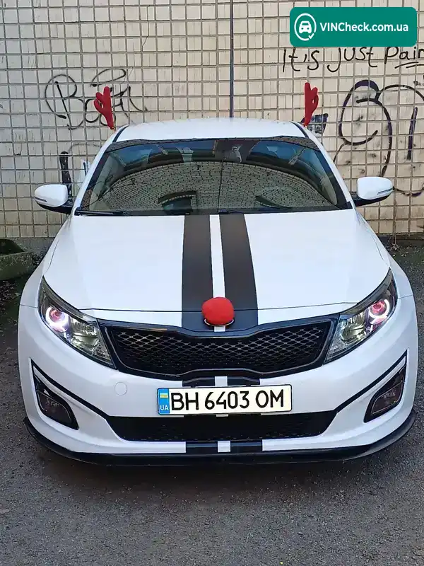 Kia Optima 2014, фото з оголошення 2 з 18, VIN KNAGM4A72F5558933