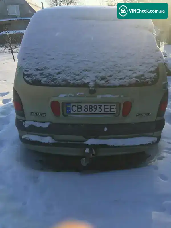 Renault Espace 1998, фото з оголошення 1 з 5, VIN VF8JE0A0219046283