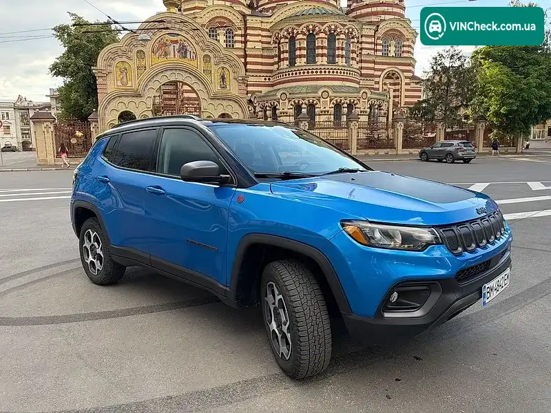 Jeep Compass 2021, фото з оголошення 2 з 14, VIN 3C4NJDDB6NT124662