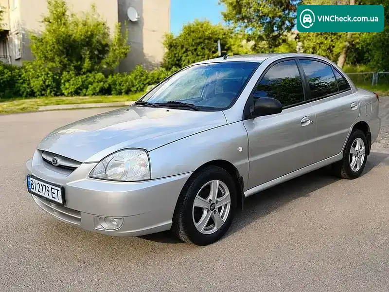 Kia Rio 2005, фото з оголошення 2 з 20, VIN KNEDS221256367335