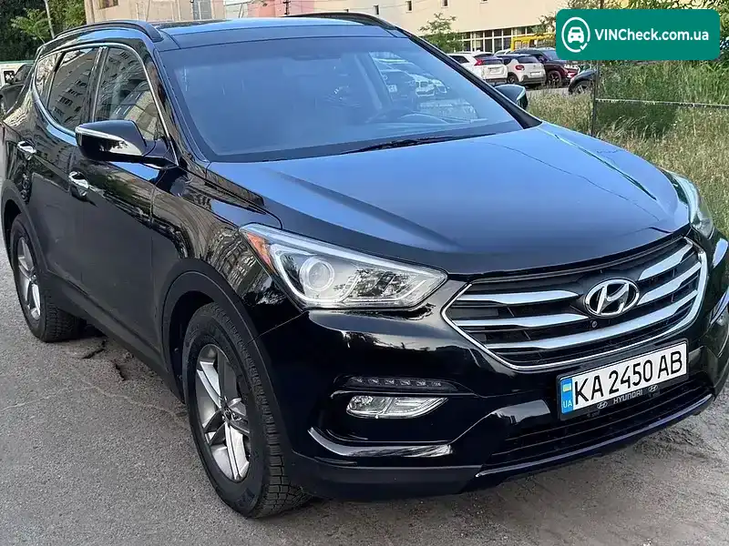 Hyundai Santa FE 2016, фото з оголошення 1 з 20, VIN 5XYZU3LB8HG412702