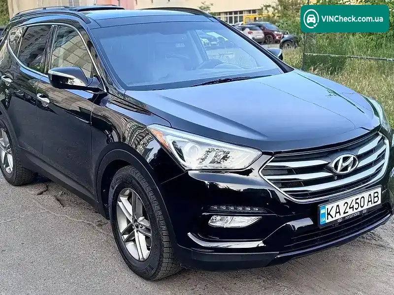 Hyundai Santa FE 2016, фото з оголошення 2 з 20, VIN 5XYZU3LB8HG412702
