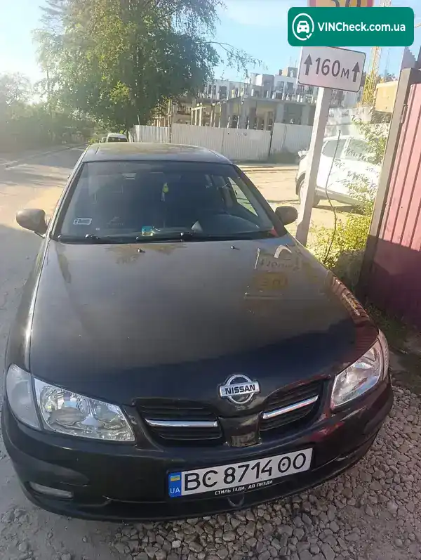 Nissan Almera 2001, фото з оголошення 1 з 13, VIN SJNFDAN16U0218892