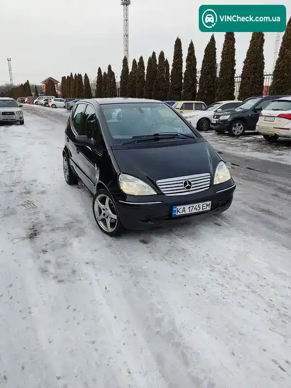 Mercedes-Benz A-Class 2001, фото з оголошення 2 з 6, VIN WDB1680321J596756