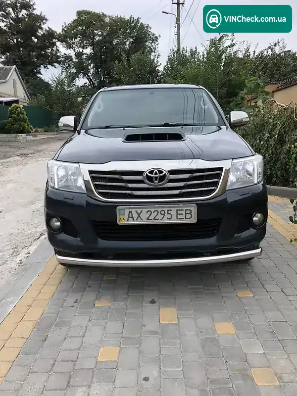 Toyota Hilux 2013, фото з оголошення 2 з 16, VIN AHTFZ29G709095358