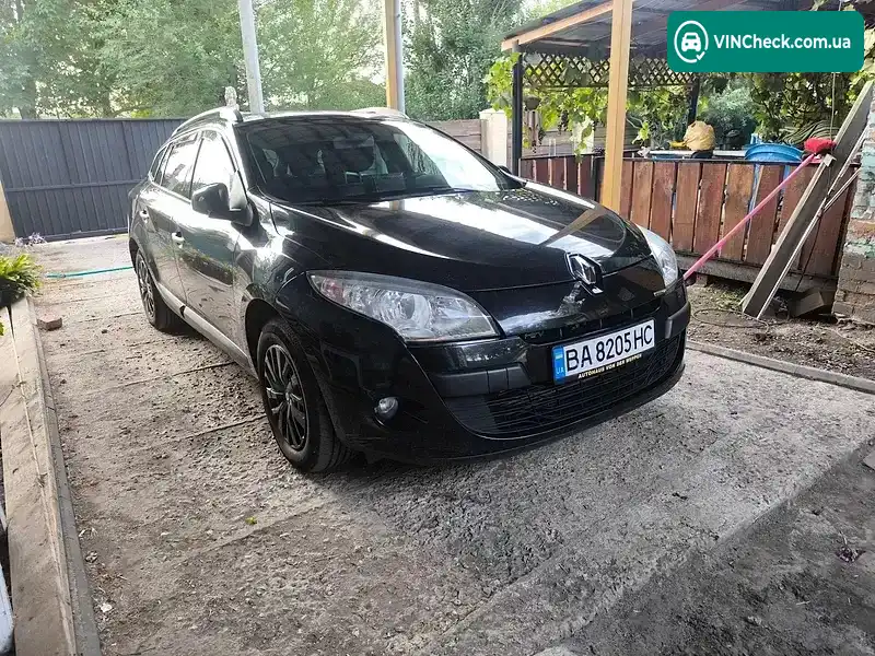 Renault Megane 2010, фото з оголошення 1 з 10, VIN VF1KZ090E44342802