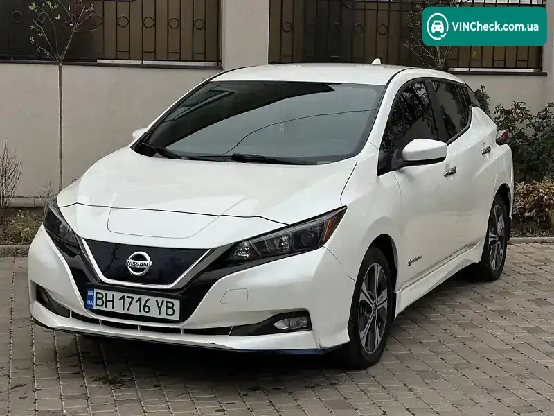 Nissan Leaf 2019, фото з оголошення 1 з 21, VIN 1N4BZ1CP1KC309349