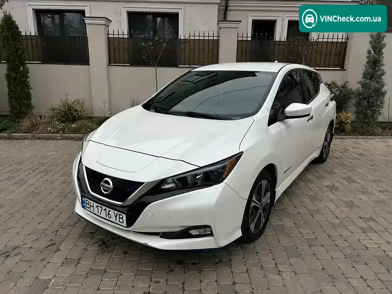 Nissan Leaf 2019, фото з оголошення 2 з 21, VIN 1N4BZ1CP1KC309349