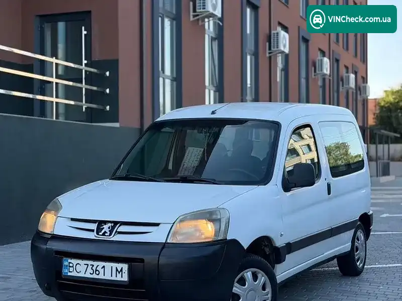 Peugeot Partner 2007, фото з оголошення 1 з 20, VIN VF3GB9HWC96234746