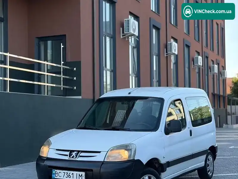 Peugeot Partner 2007, фото з оголошення 2 з 20, VIN VF3GB9HWC96234746