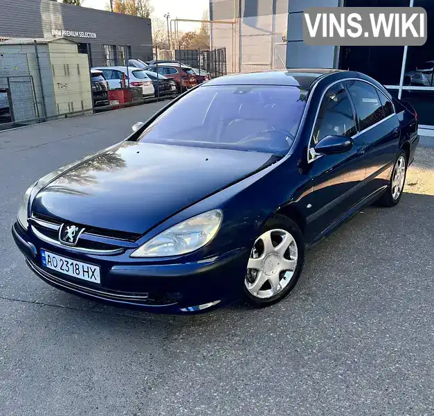Peugeot 607 2001, фото з оголошення 2 з 7, VIN VF39DXFXE92005551