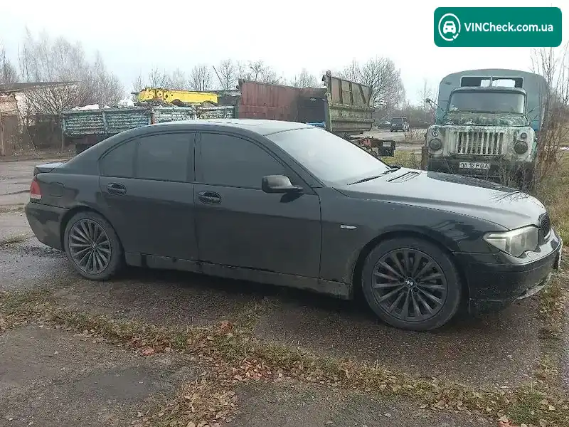 BMW 7 Series 2004, фото з оголошення 2 з 4, VIN WBAGM21080DR59438