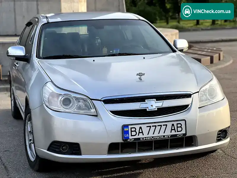 Chevrolet Epica 2007, фото з оголошення 1 з 14, VIN KL1LA69LE7B063807