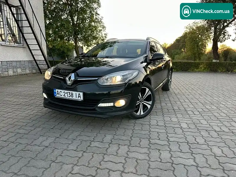 Renault Megane 2014, фото з оголошення 1 з 14, VIN VF1KZ140651175515