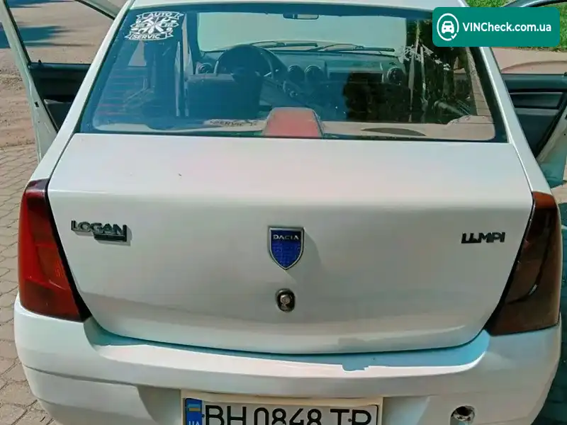 Dacia Logan 2008, фото з оголошення 2 з 7, VIN UU1LSD4GH39797982