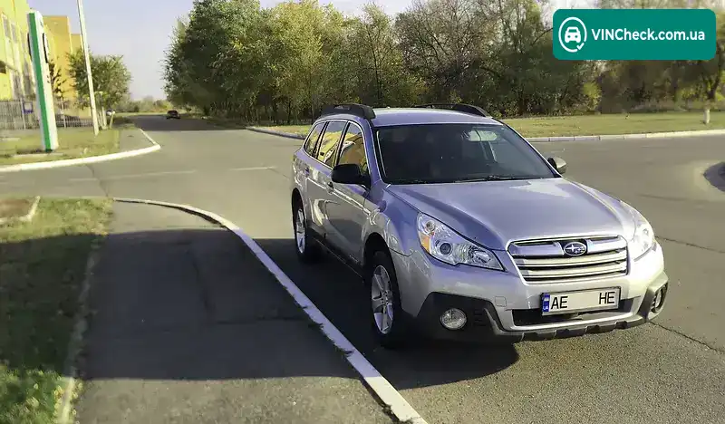 Subaru Outback 2014, фото з оголошення 1 з 6, VIN 4S4BRBAC1E3308654