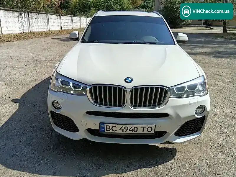 BMW X3 2014, фото з оголошення 1 з 20, VIN 5UXWX9C58F0D47619