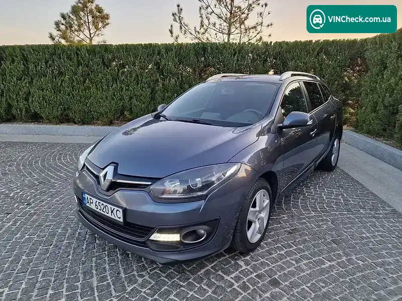 Renault Megane 2015, фото з оголошення 2 з 20, VIN VF1KZ890H54039017
