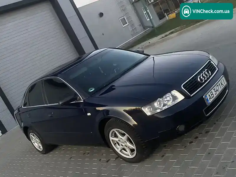 Audi A4 2002, фото з оголошення 2 з 8, VIN WAUZZZ8E92A280464