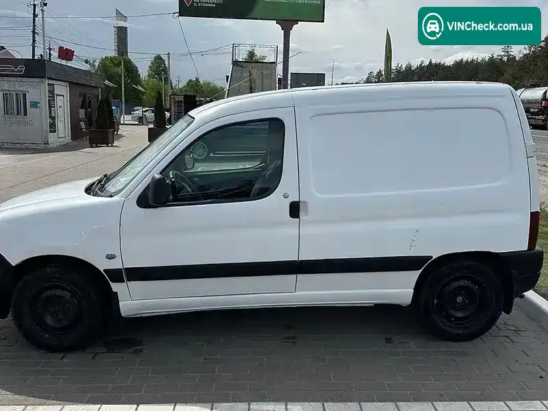 Peugeot Partner 2004, фото з оголошення 2 з 13, VIN VF3GBKFWB96088760