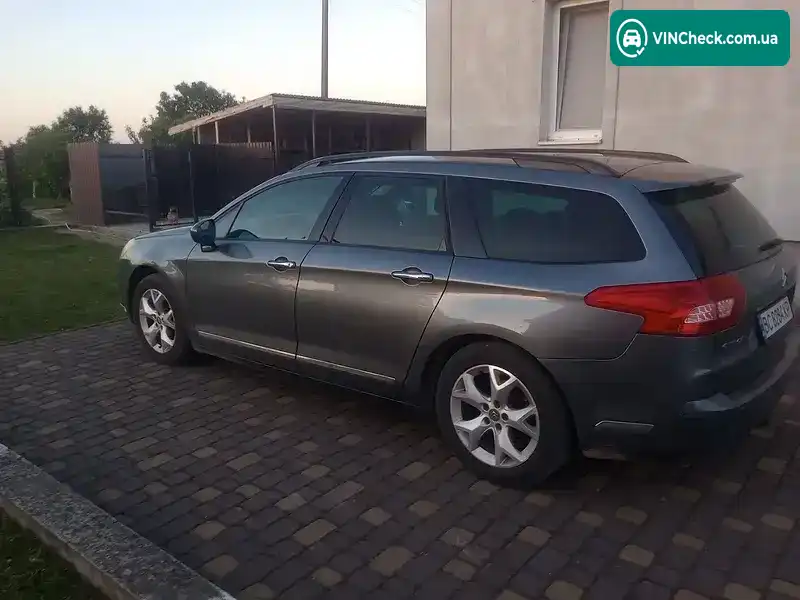 Citroen C5 2009, фото з оголошення 2 з 5, VIN VF7RW9HZC54098685