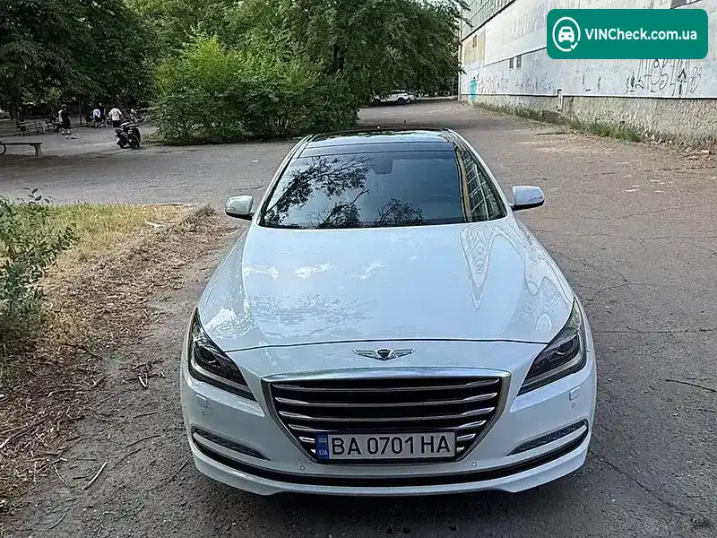 Genesis G80 2016, фото з оголошення 1 з 20, VIN KMHGN4JE3HU168667