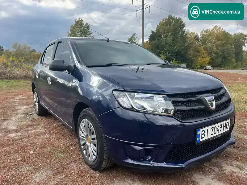 Dacia Logan 2013, фото з оголошення 1 з 21, VIN UU14SDAG548368536