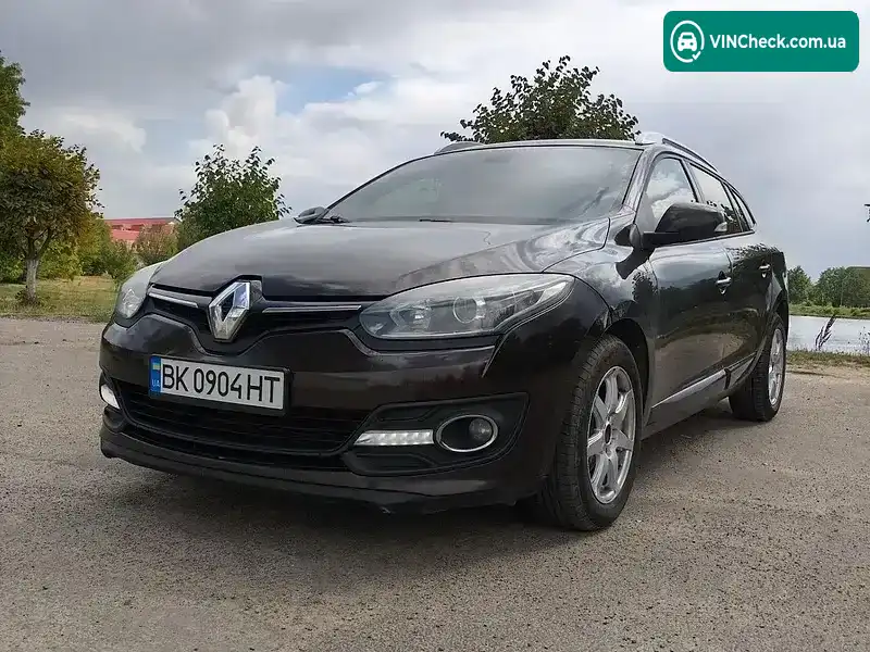 Renault Megane 2015, фото з оголошення 2 з 17, VIN VF1KZ140653356040