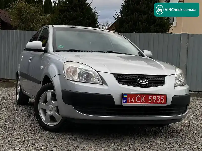 Kia Rio 2006, фото з оголошення 1 з 20, VIN KNEDE243366153441