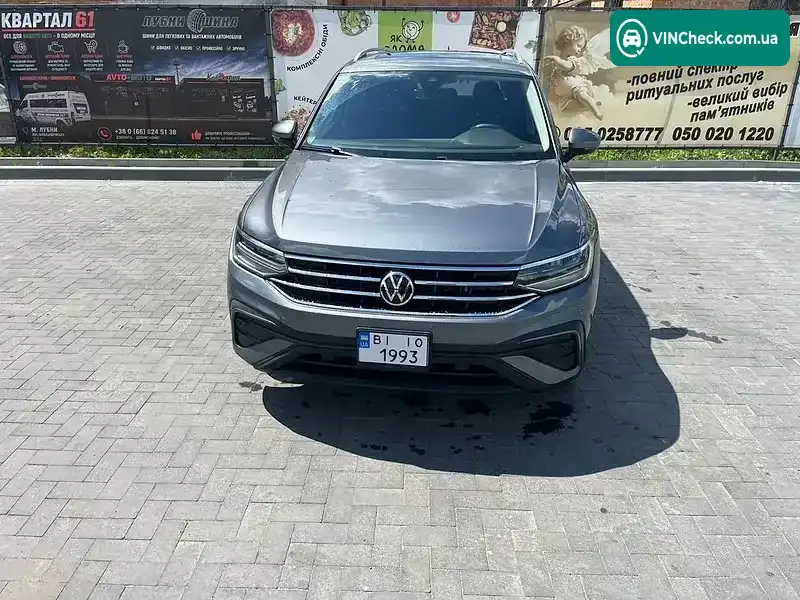 Volkswagen Tiguan 2022, фото з оголошення 2 з 14, VIN 3VV2B7AX7NM125459