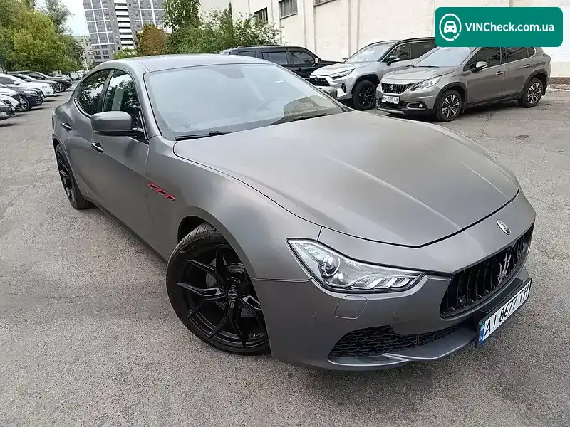 Maserati Ghibli 2015, фото з оголошення 2 з 14, VIN ZAMRT57B001147211