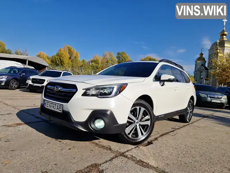 Subaru Outback 2019, фото з оголошення 1 з 21, VIN 4S4BSENC2K3366333